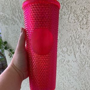Brand New Starbucks Venti Holiday Tumbler Pink